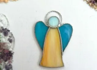 Мастер-класс Ангел в технике Тиффани