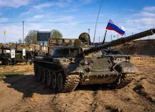 Программа на танке Т-62