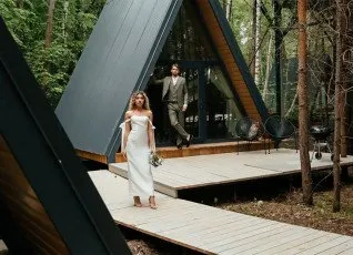 Домик A-Frame Загородный клуб Утрау