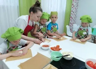 Мастер-класс для детей Твоя идеальная пицца