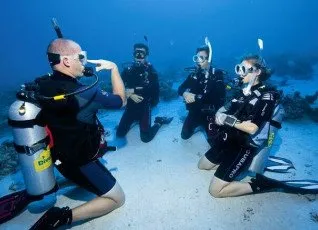 Пробное погружение с аквалангом