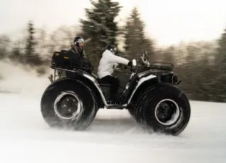 Катание на Квадро Бигфутах