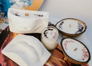 Мастер-класс Соевые свечи