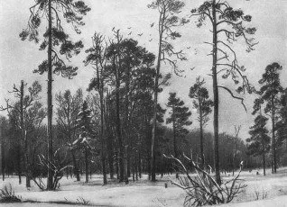 Мастер-класс картина углем