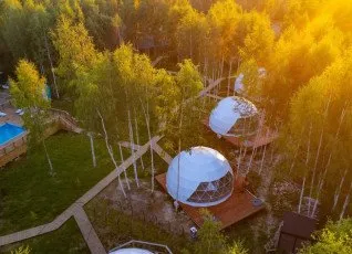 Глэмпинг На краю света