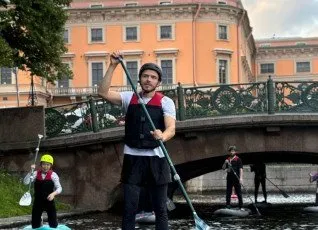 SUP прогулка по центру Петербурга