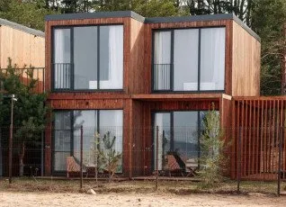 Загородный панорамный отель ELKI в Лебяжье