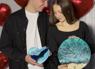 Мастер-класс свидание по эпоксидной смоле