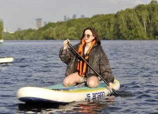 Sup прогулка для начинающих 
