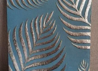 Мастер-класс Картина с рельефом