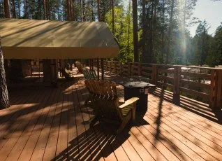 Глэмп-отель Террасы