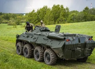 Программа на БТР-80