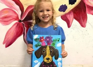 Детский мастер-класс по рисованию