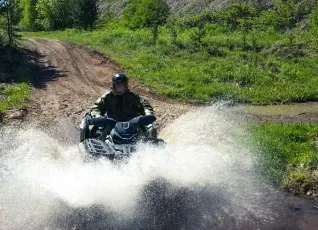 Поездка на квадроцикле/снегоходе