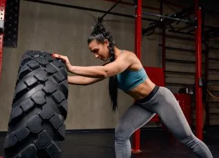 Посещение кроссфит зоны