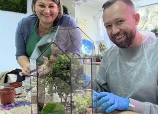 Мастер класс по созданию флорариума 