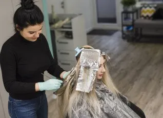 Сложное окрашивание волос