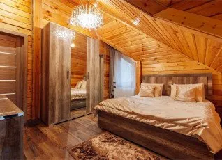 Номер в ШАЛЕ ДЕ ЛЮКС глэмпинг Просто Эко