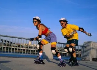 Катание на роликах