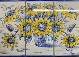 Мастер класс Роспись плитки Azulejo