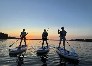 SUP прогулка Закат
