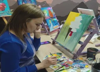 Мастер-класс по живописи