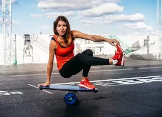 Занятия на балансборде