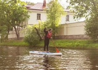 Прогулка на Сап доске