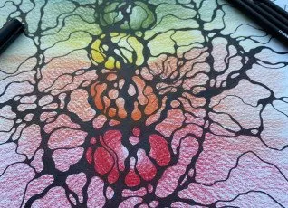 Рисование онлайн Нейрографика 