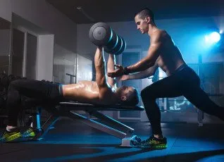 Посещение тренажерного зала