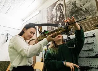 Стрельба из арбалета