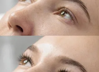 Перманентный макияж межресничного пространства с растушевкой