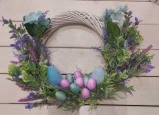 Мастер класс Рождественский или Пасхальный веночек