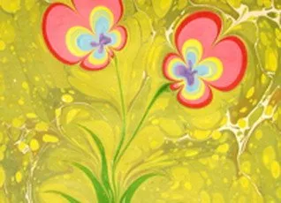 Мастер-класс Эбру рисование на воде