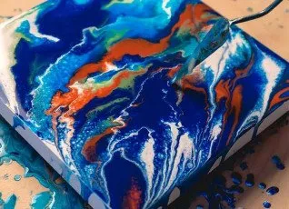 Мастер класс по флюид арту