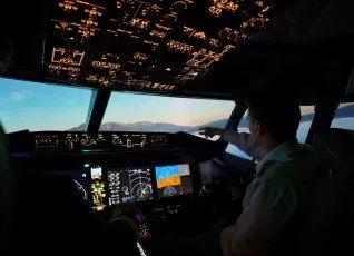 Полет на авиатренажере Боинг 737 МАХ