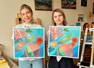 Занятия в художественной студии