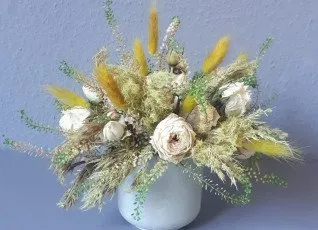 Мастер-класс по композиции из сухоцветов