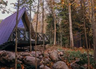 Загородный отдых в А-домиках Аккала