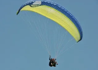 Полет на параплане Второй пилот