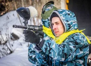 Игра в пейнтбол на 10 человек
