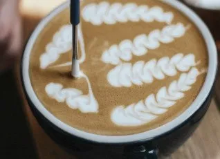 Мастер класс Рисование на капучино