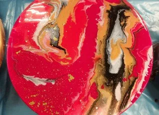 Мастер класс Флюид арт