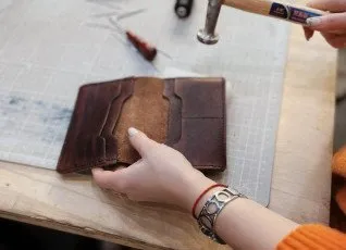 Мастер класс Кожевенное ремесло Документница