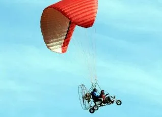 Полет на мотопараплане