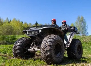 Катание на КвадроБигфутах