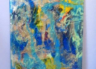 Мастер-класс по картине из эпоксидной смолы