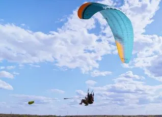 Полет на параплане