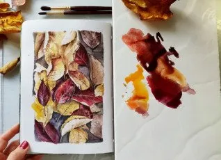 Мастер-класс Акварельный скетч