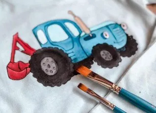 Мастер класс по росписи одежды